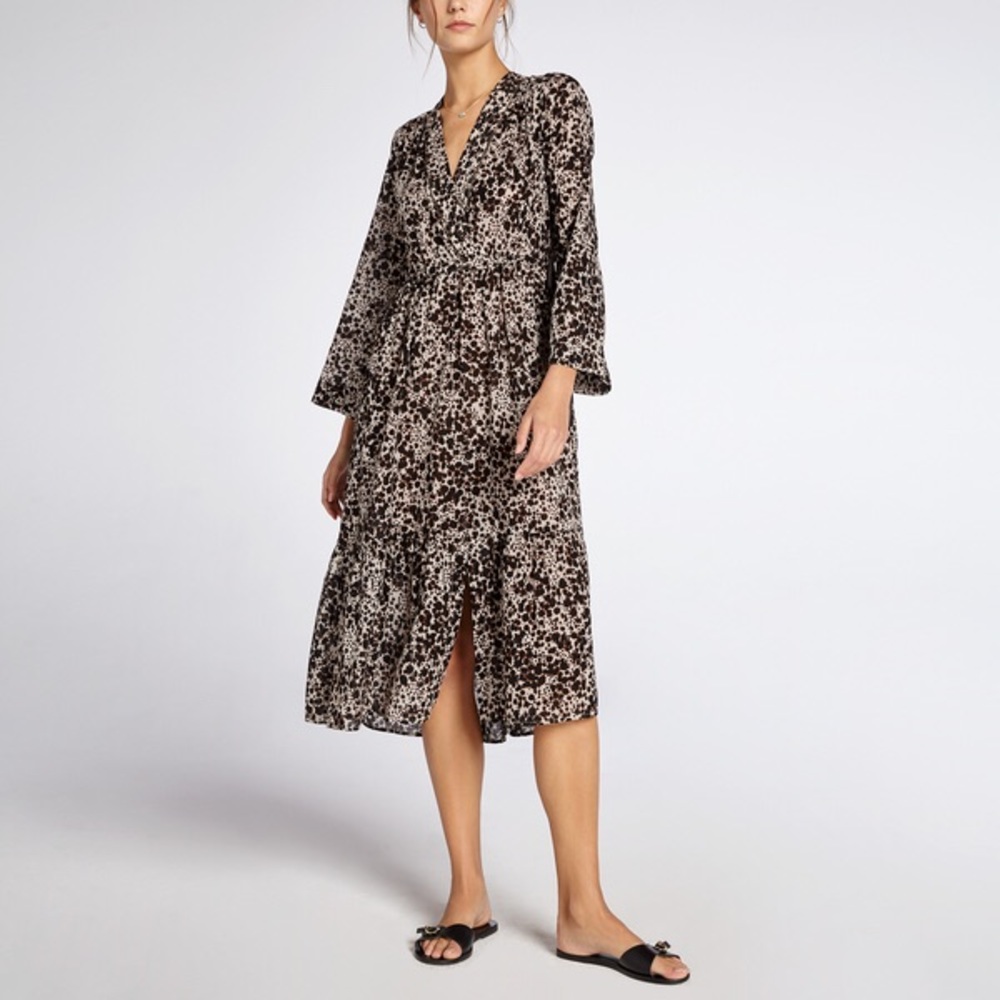 Xirena Leighton Midi Dress Tiered